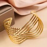 Auric Wave Cuff Bracelet