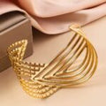 Auric Wave Cuff Bracelet