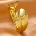 Golden Tulip Wrap Bangle