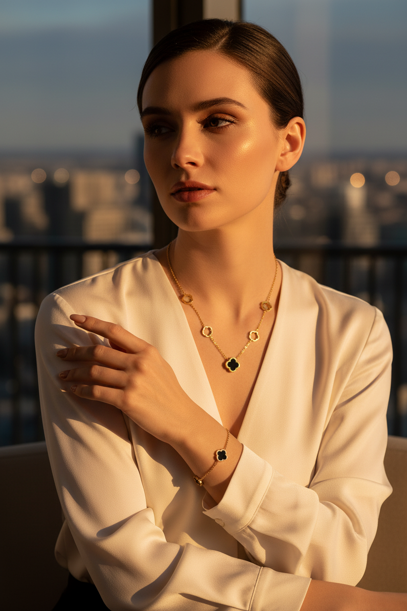 Gold Clover Set – Lifestyle